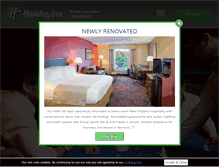 Tablet Screenshot of holidaynorwichhotel.com